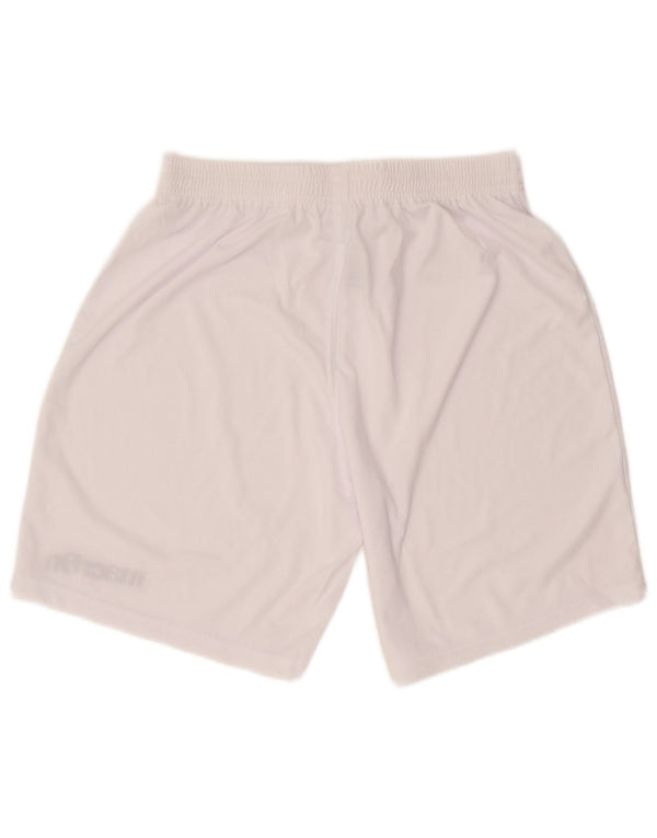 Shorts esportivos gráficos masculinos Macron XL branco