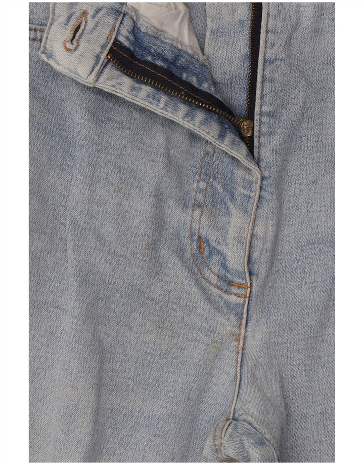 Jeans feminino CAPPOPERA cintura alta cônico IT 44 médio W26 L26 algodão azul