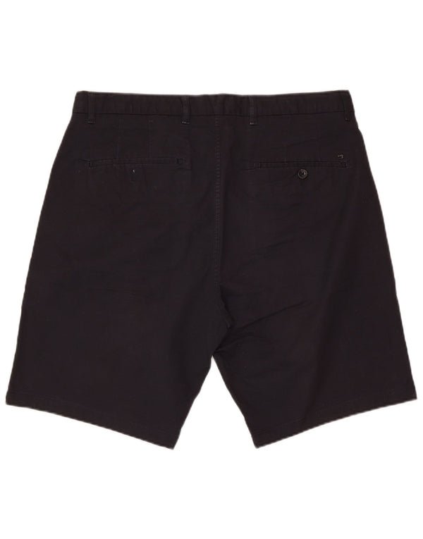 Scotch & Soda Mens Stuart Chino Shorts W32 Médio Azul Marinho Algodão
