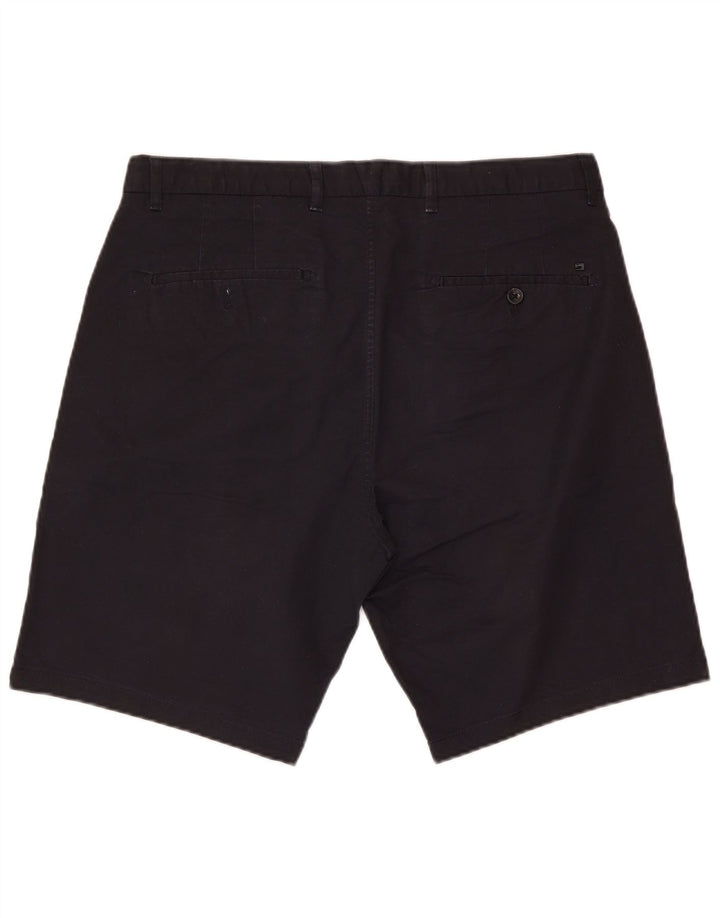 Scotch & Soda Mens Stuart Chino Shorts W32 Médio Azul Marinho Algodão