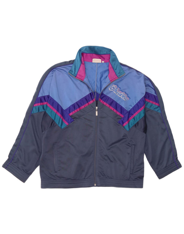 Lotto masculino gráfico agasalho jaqueta XL azul marinho colorblock