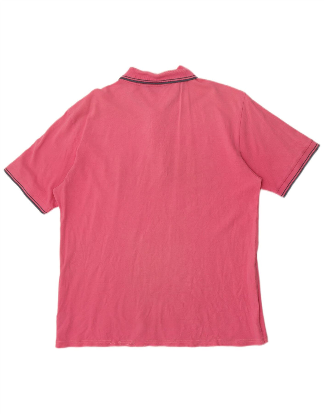 Camisa polo masculina Kappa grande algodão rosa