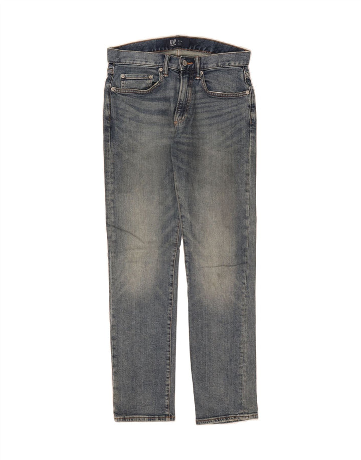 GAP Mens Slim Jeans W29 L30 Blue Cotton Vintage Gap and Second-Hand Gap from Messina Hembry 