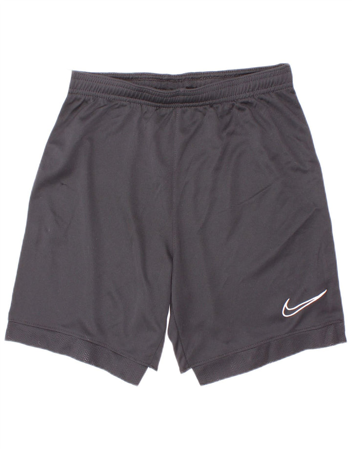 Shorts esportivos Nike Boys 10-11 anos médio preto poliéster