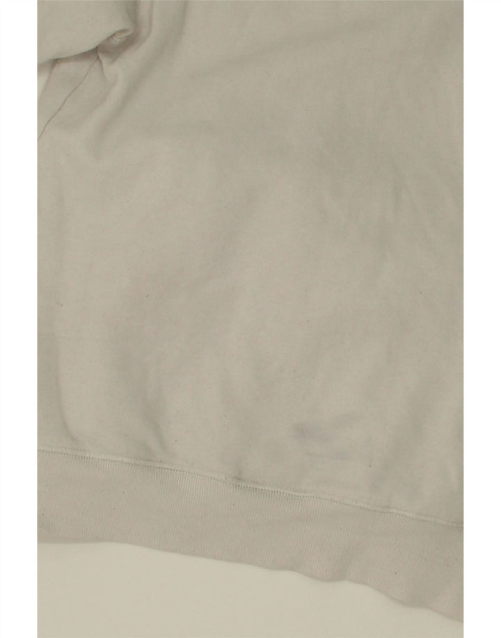 CHAMPION Womens Graphic Hoodie Jumper UK 18 XL White Cotton Vintage Champion and Second-Hand Champion from Messina Hembry 