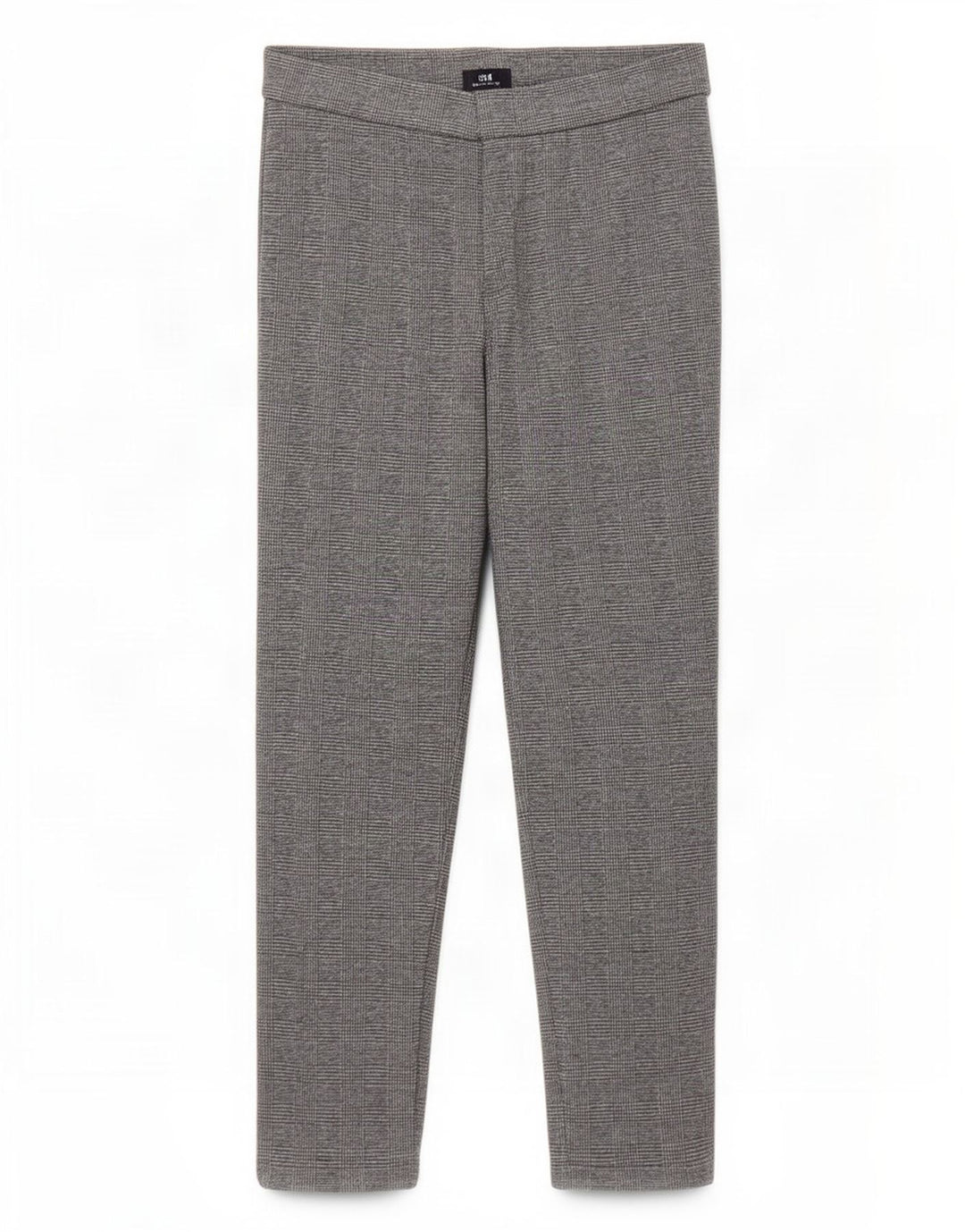 Leggings femininas Marks & Spencer Reino Unido 14 grande cinza houndstooth poliéster