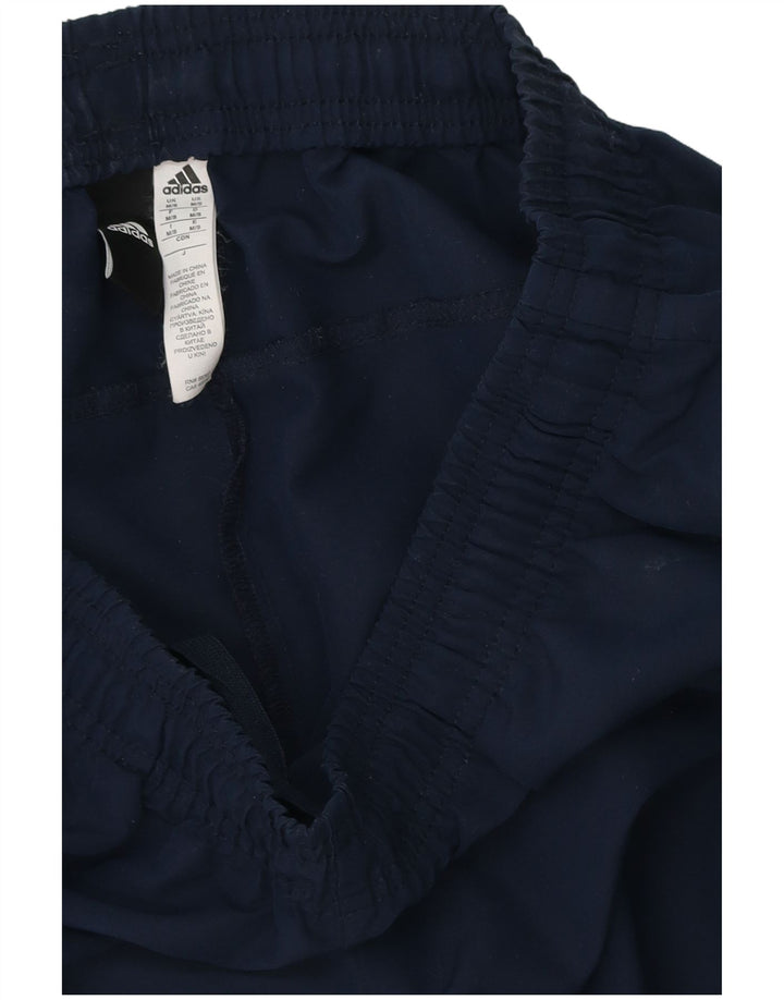Calça Adidas Masculina Graphic Treino Médio Azul Marinho Poliéster