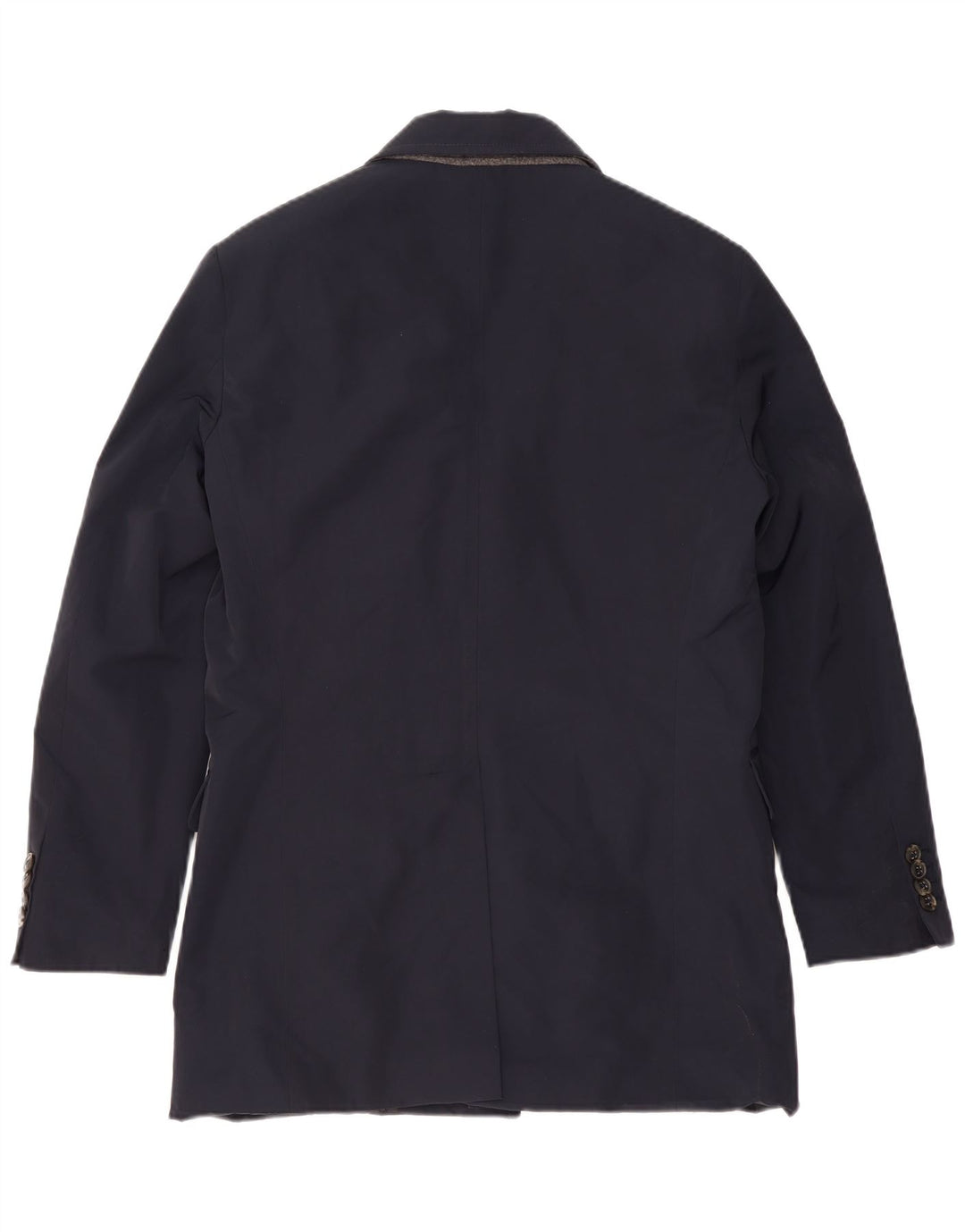 Jaqueta blazer masculina Liu Jo com 3 botões IT 48 poliéster azul marinho médio