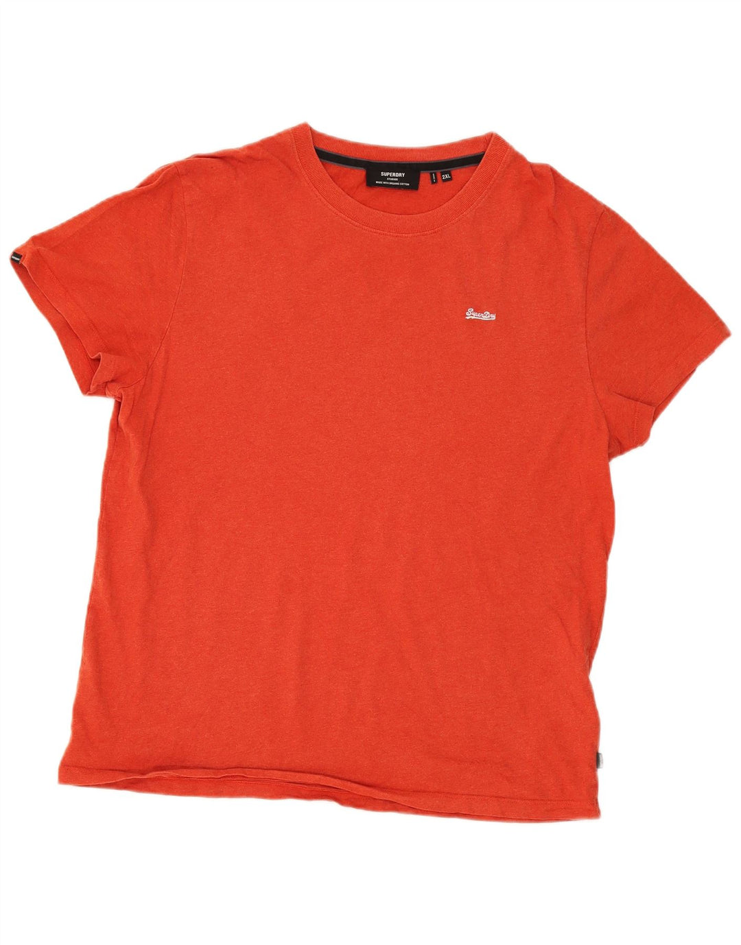 Camiseta masculina Superdry Top 2XL algodão vermelho