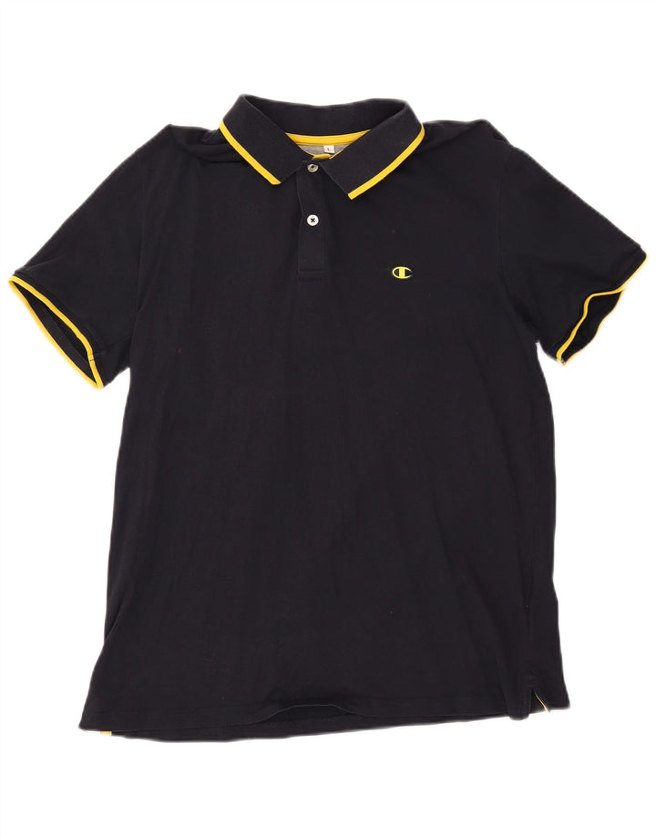 Camisa polo masculina Champion grande azul marinho