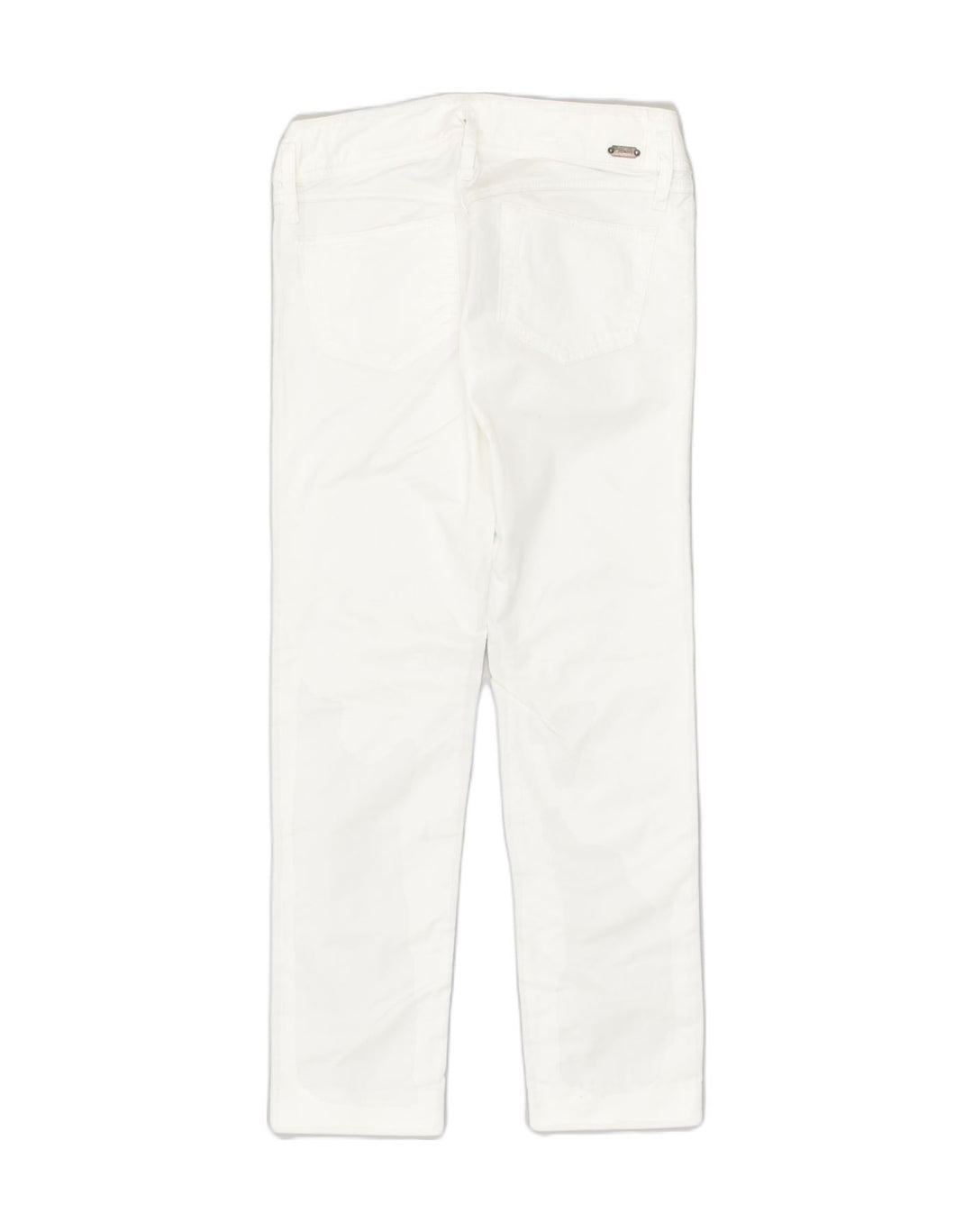 DIESEL Womens Slim Casual Trousers W27 L29  White Cotton | Vintage Diesel | Thrift | Second-Hand Diesel | Used Clothing | Messina Hembry 