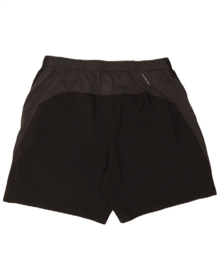 THE NORTH FACE Mens Sport Shorts Grande Poliéster Colourblock Preto