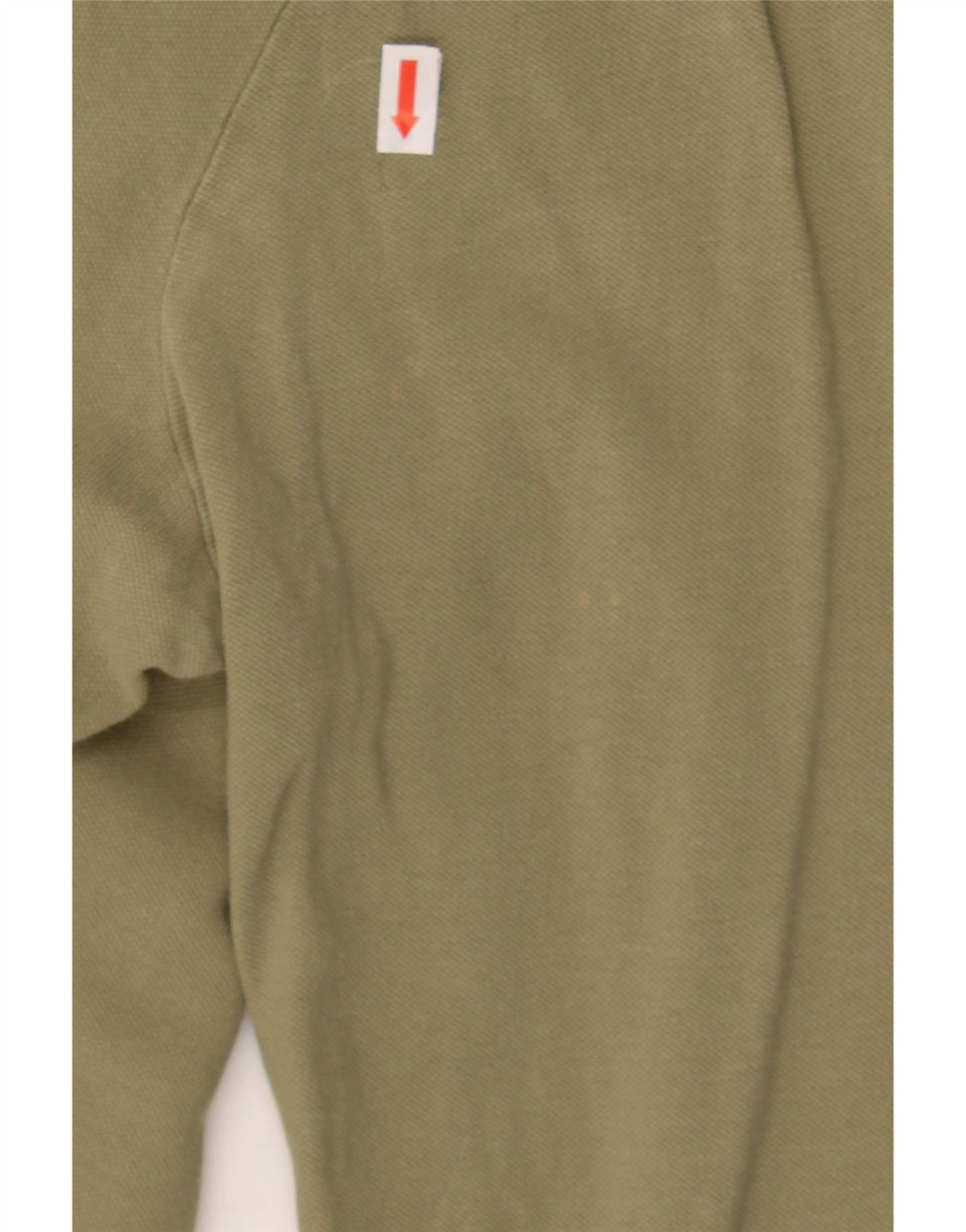 DIADORA Mens Long Sleeve Polo Shirt Large Green Cotton Vintage Diadora and Second-Hand Diadora from Messina Hembry 