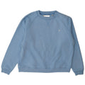 Jack Wills moletom feminino jumper Reino Unido 14 grande algodão azul