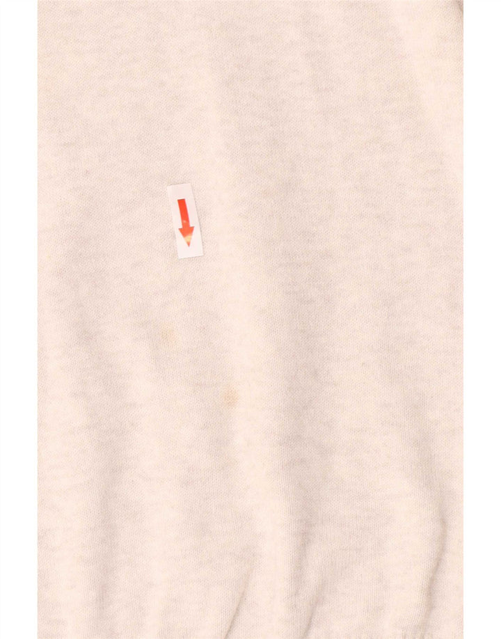 Suéter masculino Penguin com gola canoa 2XL algodão cinza