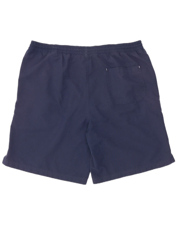 Shorts de natação masculino Umbro XL azul marinho poliéster