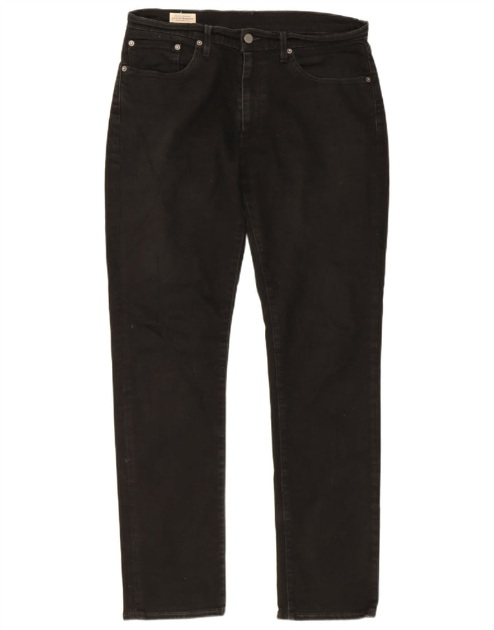 Levi's Masculino 511 Slim Jeans W34 L32 Algodão Preto
