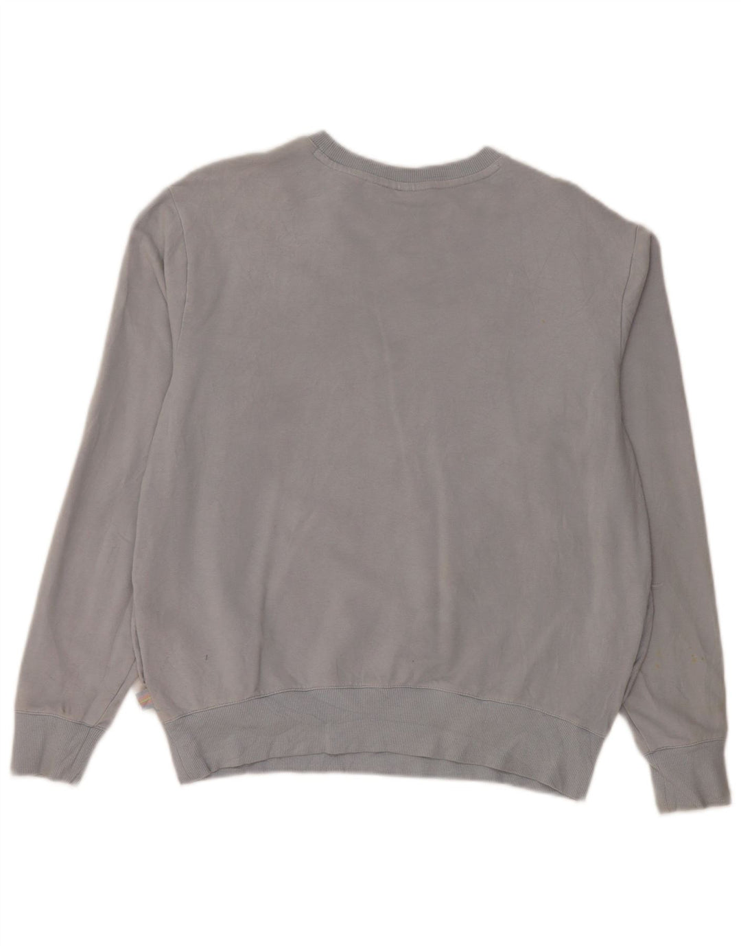 FILA moletom feminino jumper UK 14 algodão azul médio