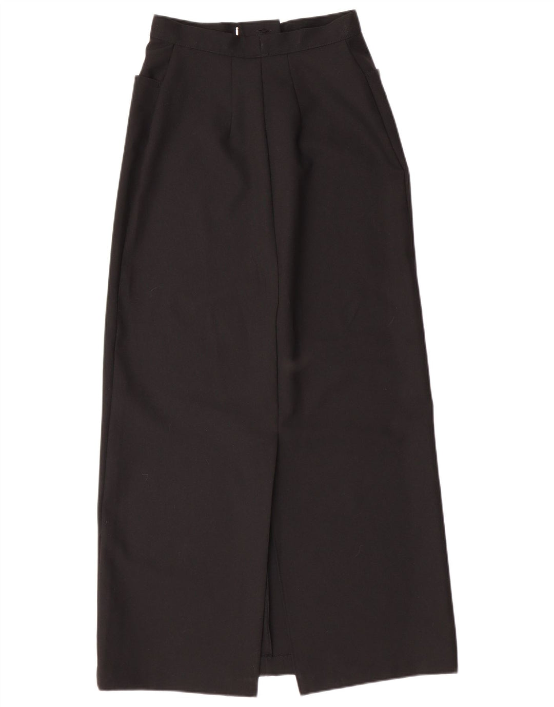 Saia maxi feminina de cintura alta BENETTON IT 44 médio W25 poliéster preto