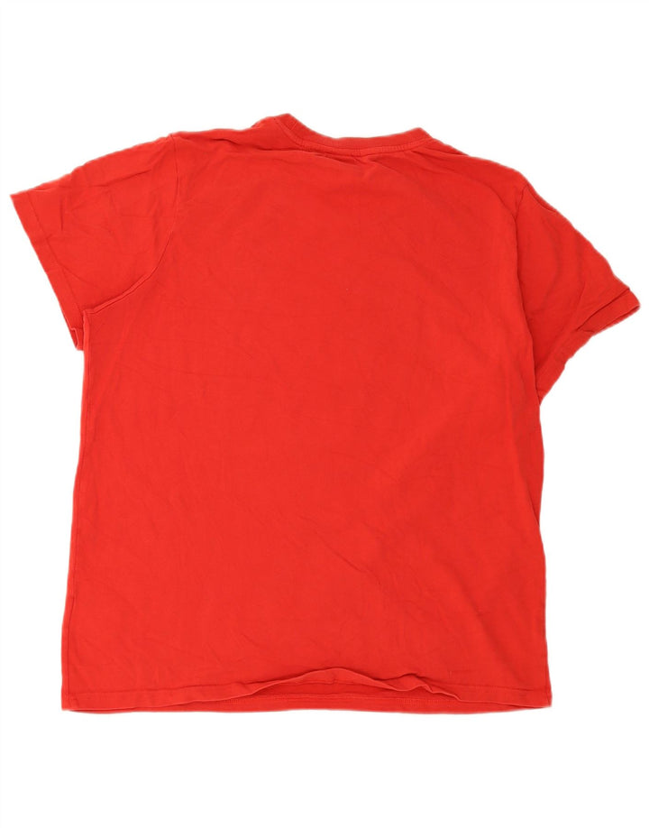 Camiseta gráfica masculina Superdry Top XL algodão vermelho