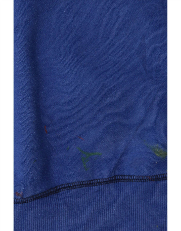 FILA moletom gráfico masculino jumper 2XL algodão azul