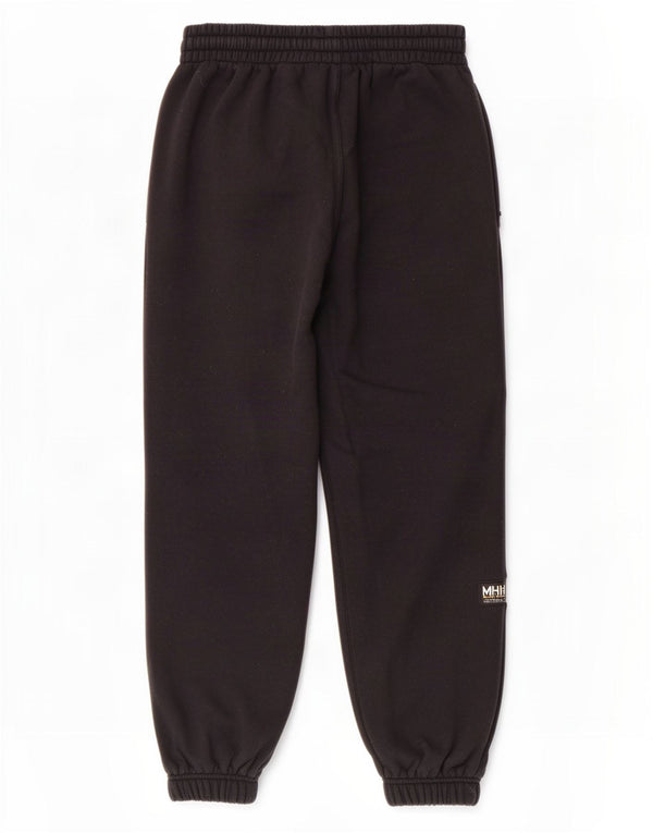Adidas Mens Treino Calças Joggers Pequeno Algodão Preto
