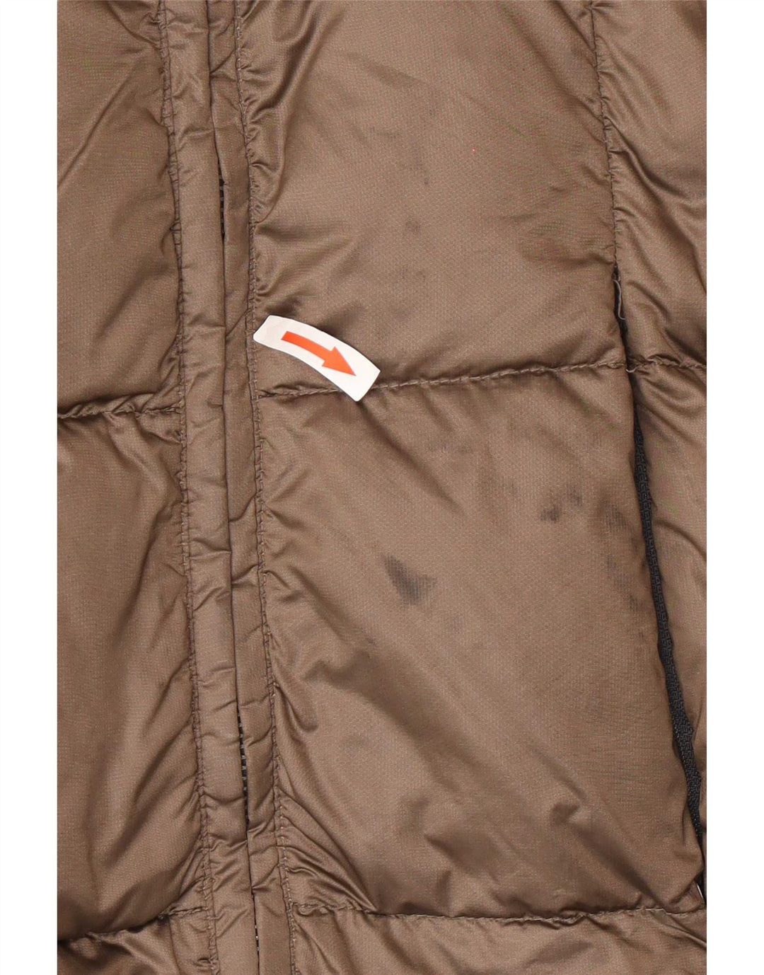 Colmar Casaco feminino acolchoado com capuz e grandes dimensões IT 40 XS marrom