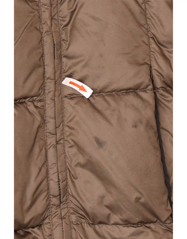 Colmar Casaco feminino acolchoado com capuz e grandes dimensões IT 40 XS marrom