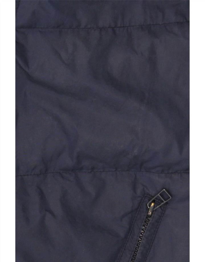 Jaqueta acolchoada masculina Ellesse UK 42 XL azul marinho