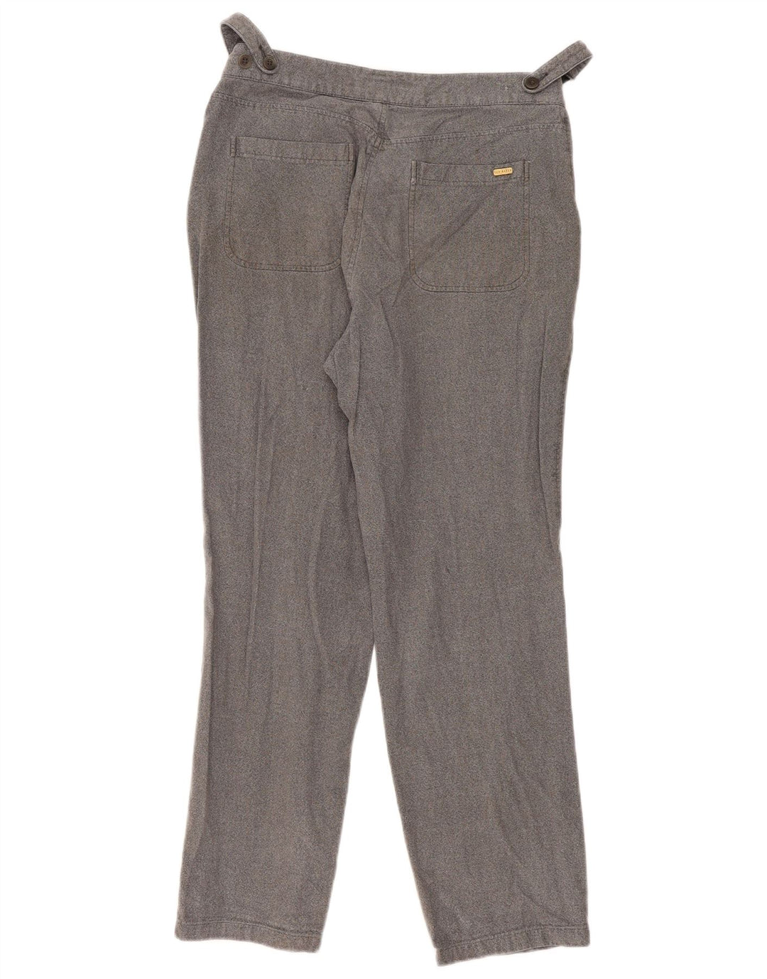 Calça masculina reta Ted Baker W32 L32 cinza