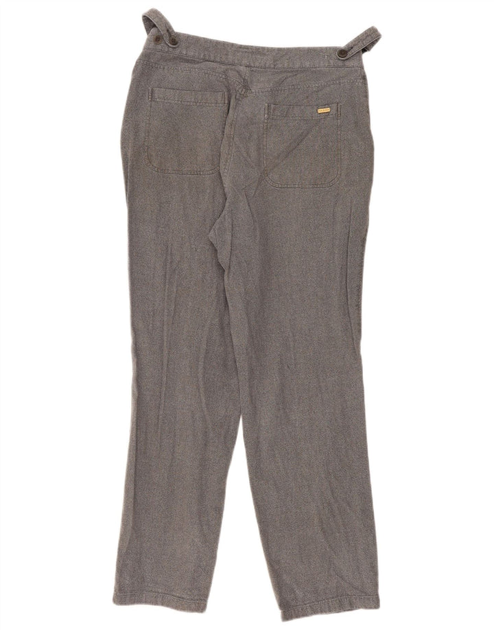 Calça masculina reta Ted Baker W32 L32 cinza