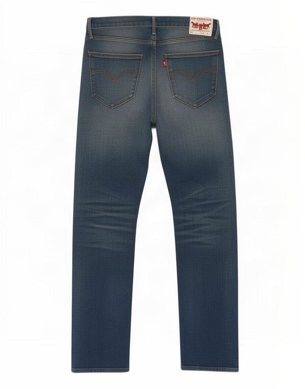 Jeans Levis 504 Straight Masculino W34 L31 Azul