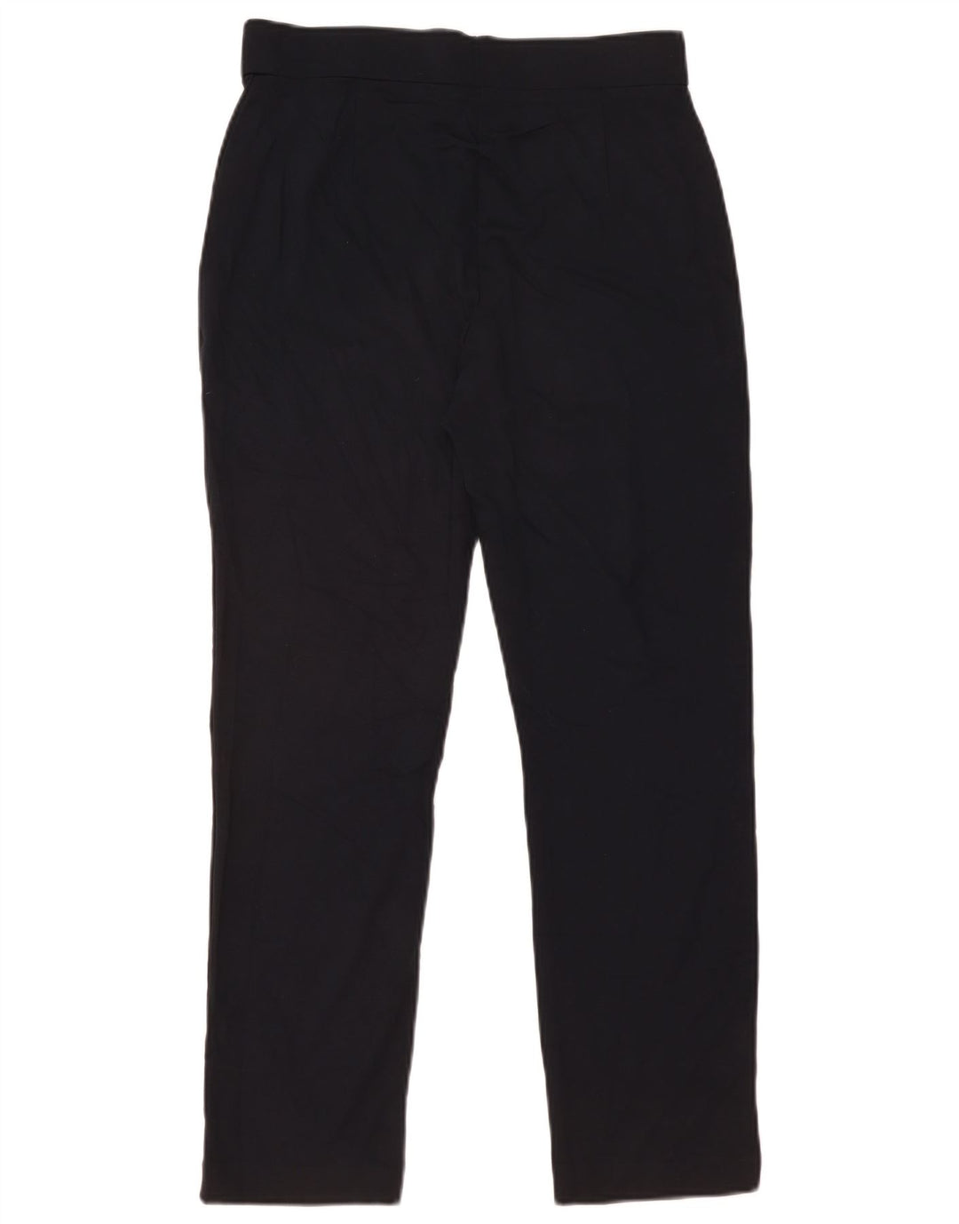Calça casual feminina Marks & Spencer Reino Unido 12 médio W30 L29 azul marinho