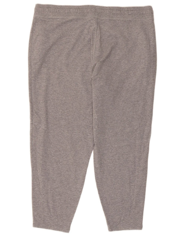 Calça de treino feminina Marks & Spencer UK 20 2XL algodão cinza