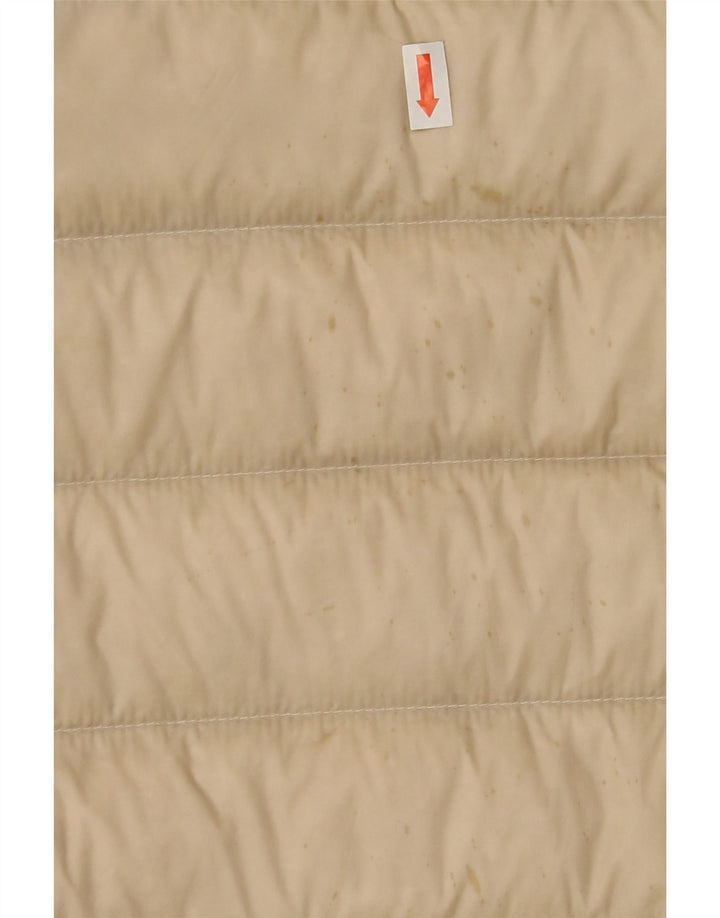 REFRIGIWEAR Womens Padded Coat UK 14 Medium Beige Polyamide Vintage Refrigiwear and Second-Hand Refrigiwear from Messina Hembry 