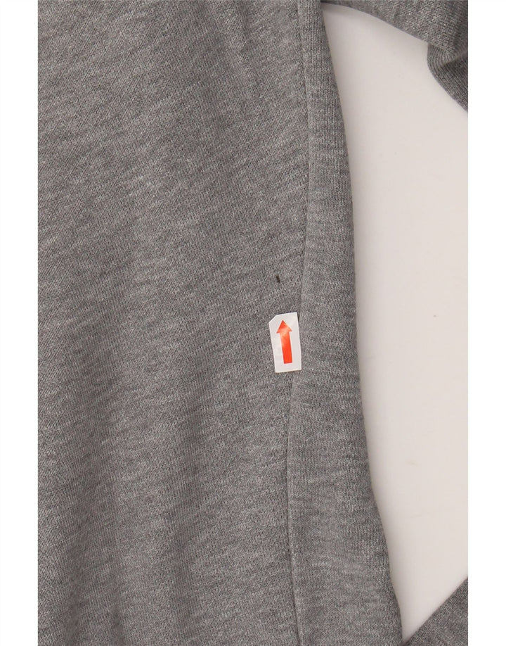 Calça de treino masculina NIKE Joggers pequeno cinza algodão