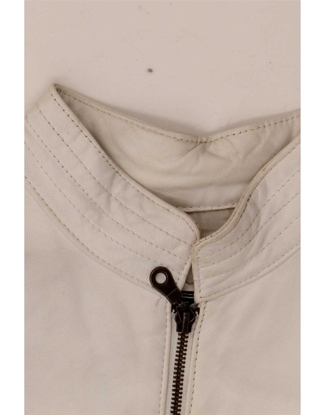 Jaqueta feminina de couro Schegge IT 52 2XL branca