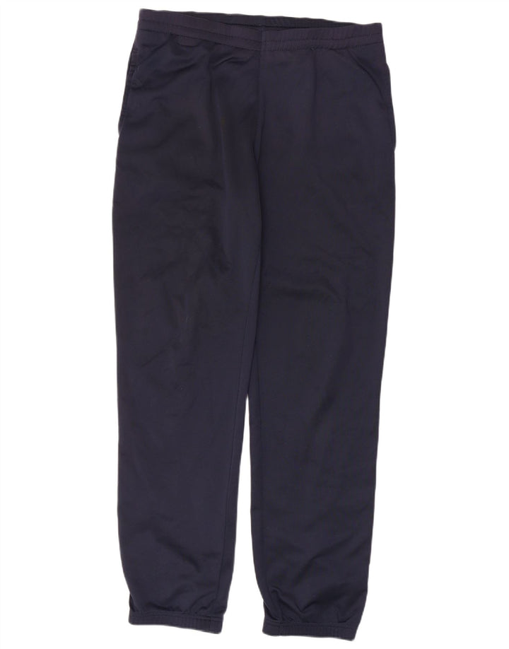 Calça de treino masculina Lotto Joggers grande poliéster azul marinho