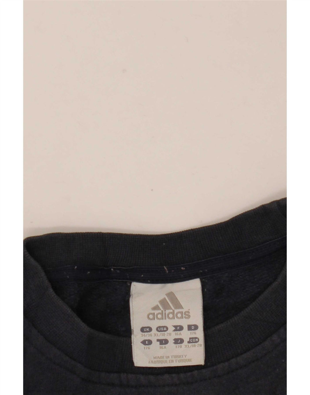 Sweatshirt Adidas Menino Graphic Jumper 15-16 Anos Azul Marinho