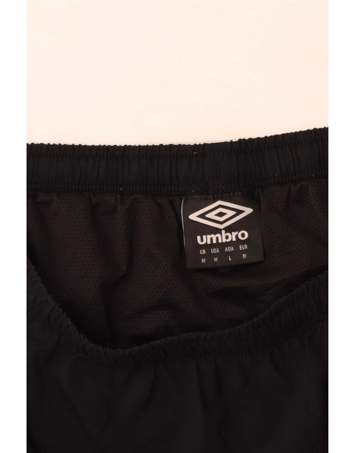 Umbro Mens Sport Shorts Médio Poliéster Preto