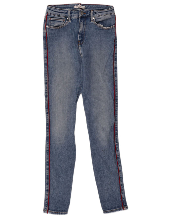 Tommy Hilfiger Womens Skinny Jeans W27 L30 Blue Cotton