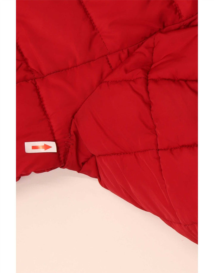 Colmar Meninos Casaco Acolchoado Com Capuz 15-16 Anos 2XL Poliéster Vermelho