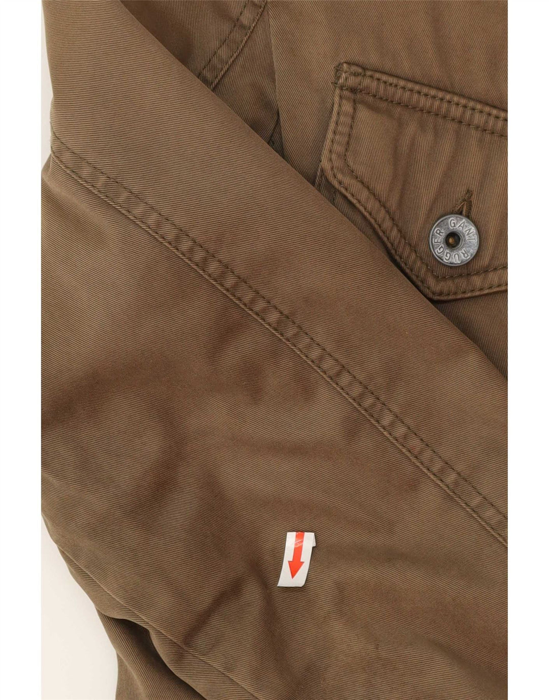 Jaqueta utilitária masculina Gant UK 36 pequena bege