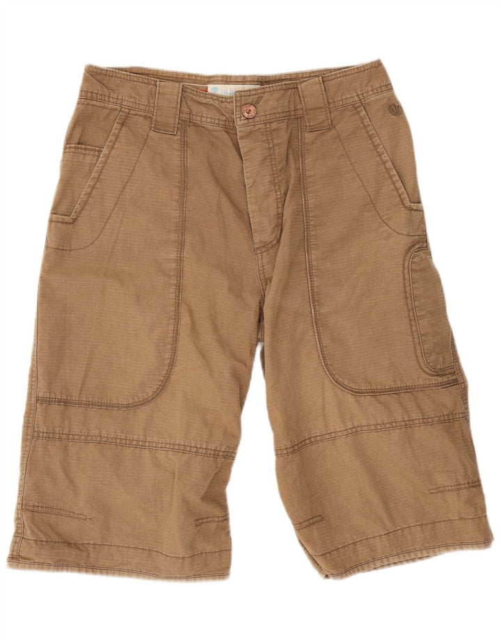 Shorts cargo masculino Fat Face W30 algodão bege médio