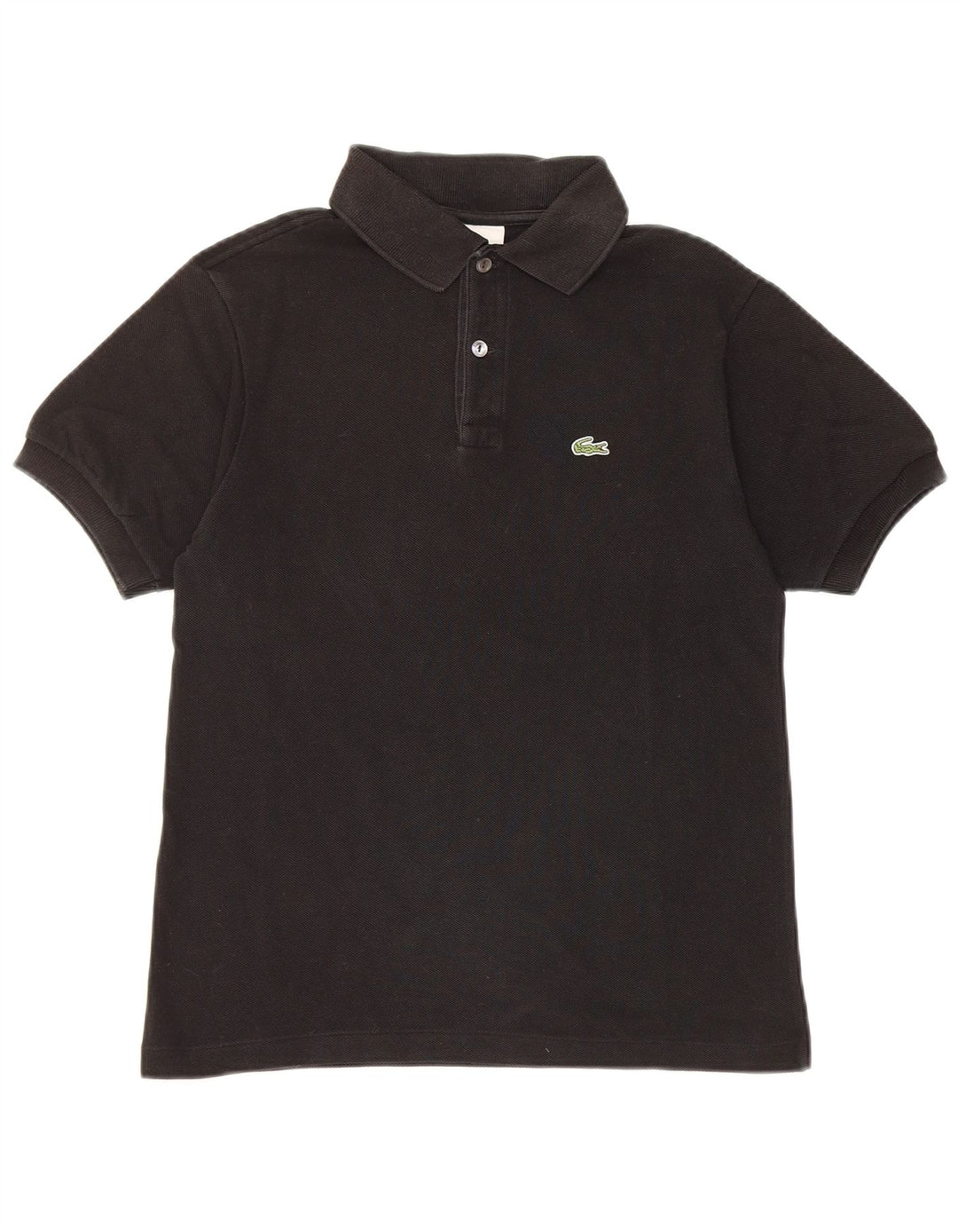 Pólo Lacoste Menino 13-14 Anos Preto Algodão