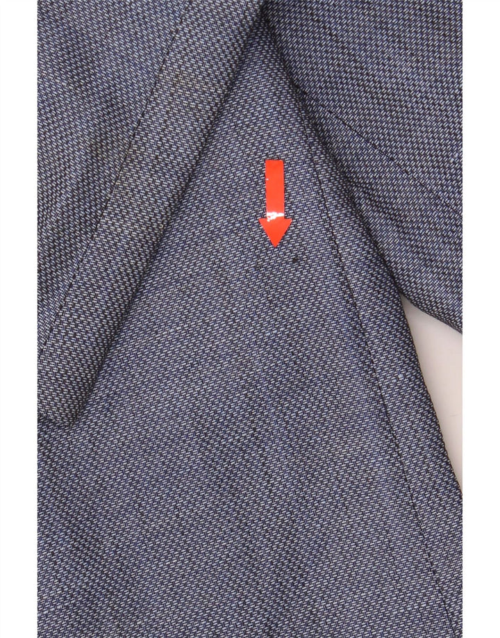Jaqueta Blazer Masculina Hugo Boss com 2 Botões Reino Unido 38 Azul Médio