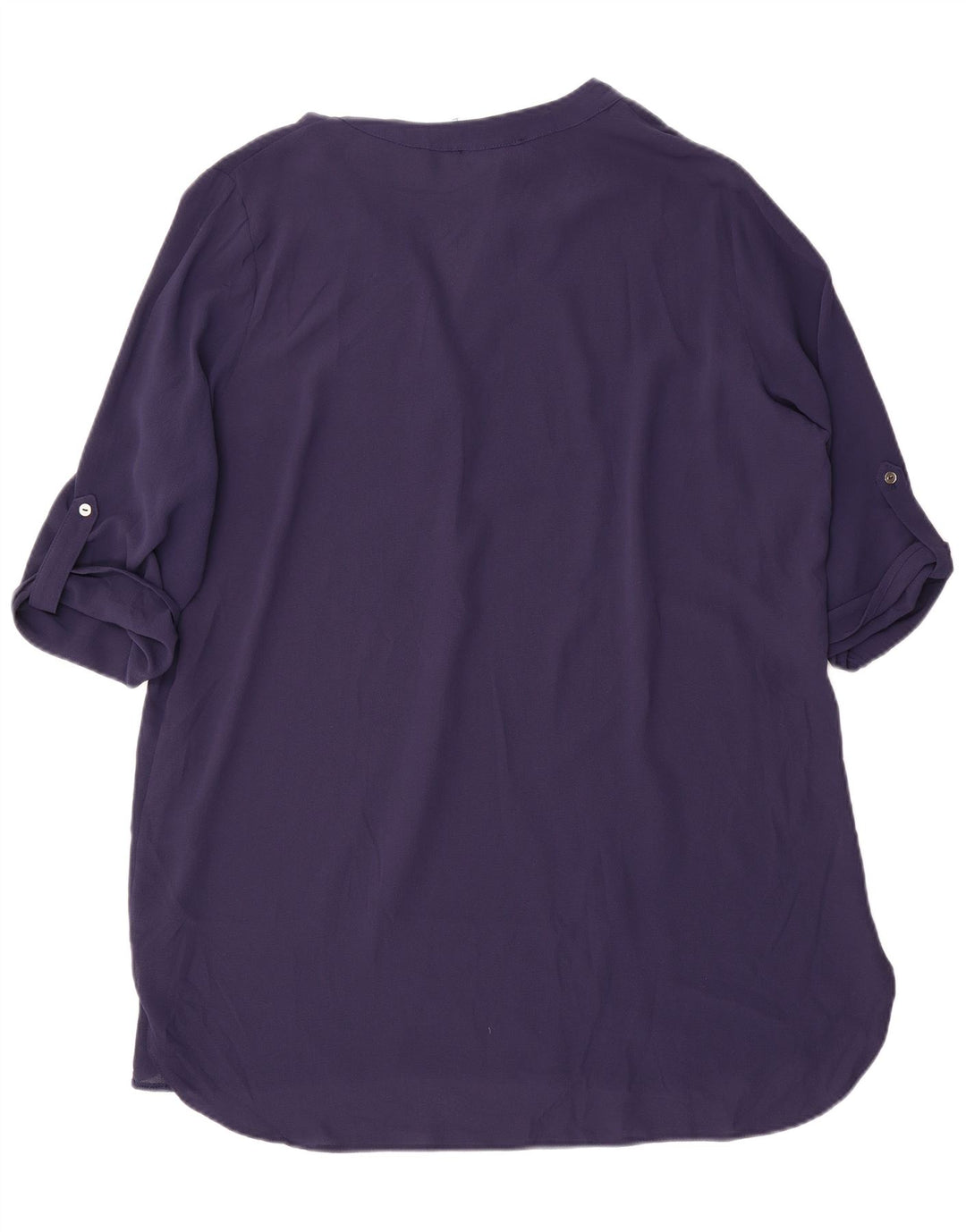 M&Co Vestido feminino grande com manga 3/4, Reino Unido 16, grande, azul marinho, poliéster