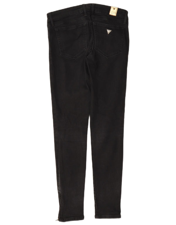 Calça jeans feminina Marilyn Skinny Guess W28 L28 preta