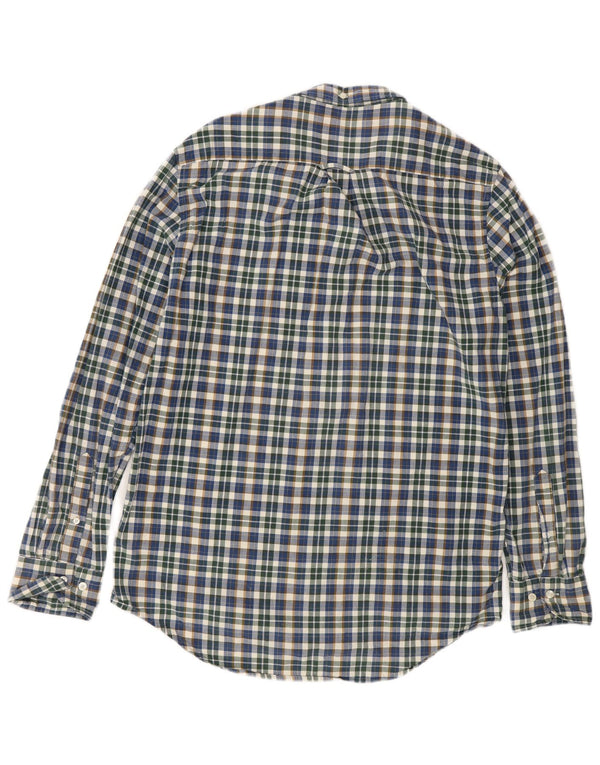 Camisa masculina Gant Regular Fit tamanho 15 1/2 39/40 xadrez multicolorido médio