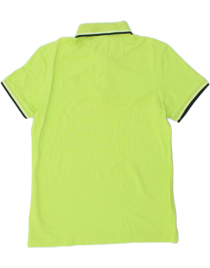 DIADORA Mens Polo Shirt Large Green Cotton Vintage Diadora and Second-Hand Diadora from Messina Hembry 